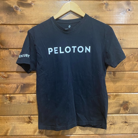 Peloton Black 100 Century Ride Tee Shirt